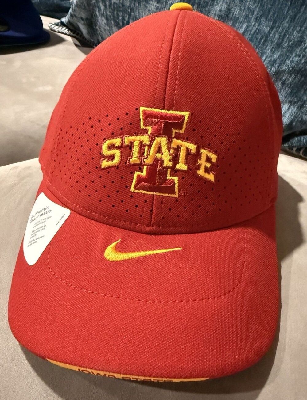 Nike Iowa State Cyclones Hat Red Adjustable Strapback NCAA Cap New